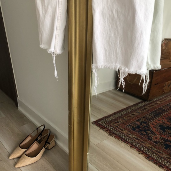 ZARA High Rise Straight Crop Jeans - Picture 6 of 12